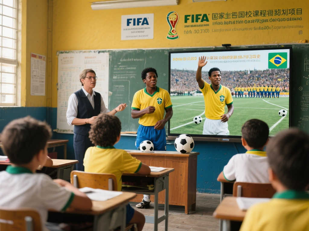 FIFA倡议将世界杯知识融入学校课程试行